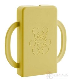 KAPSÁČEK držiak na detské kapsičky žltý 1x1 ks