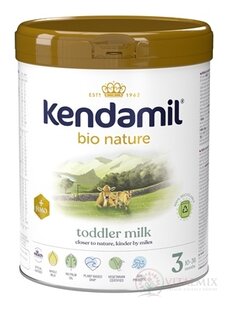 KENDAMIL BIO Nature 3 HMO+ následná mliečna dojčenská výživa (od ukonč. 10. mesiaca) 1x800 g