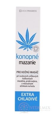 Konopné mazanie extra chladivé 1x100 ml