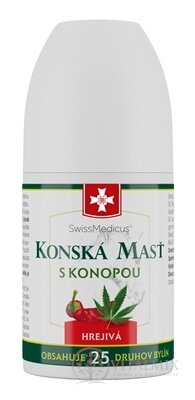 KONSKÁ MASŤ S KONOPOU hrejivá roll-on 1x90 ml