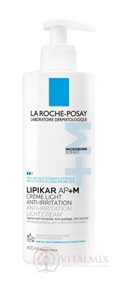 LA ROCHE-POSAY LIPIKAR CRÉME LIGHT AP+ M krém s ľahkou textúrou na suchú pokožku 1x400 ml