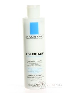 LA ROCHE-POSAY TOLERIANE DERMO-NETTOYANT odličovacia čistiaca emulzia na tvár a oči (0007170143) 1x200 ml