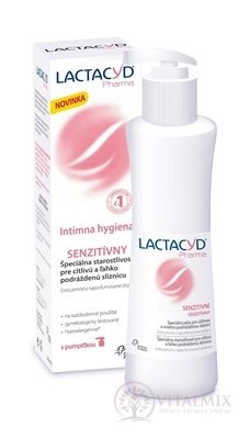 LACTACYD Pharma SENZITÍVNY intímna hygiena 1x250 ml