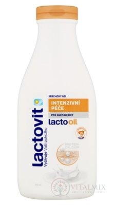 Lactovit Lactooil Sprchový gél Intenzívna starostlivosť, na suchú pleť 1x500 ml