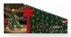 LEROS BYLINNÝ ADVENTNÝ KALENDÁR STROMČEK 5 24 druhov čajov po 1 vrecúšku + stromček + Anjelské pexeso 12 párov (41,7 g) (inov. 2025), 1x1 set