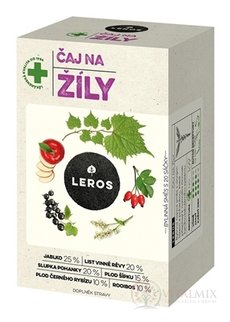 LEROS ČAJ NA ŽILY nálevové vrecká 20x2 g (40 g)