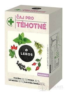 LEROS ČAJ PRE TEHOTNÉ MAMIČKY nálevové vrecká (inov. 2021) 20x2 g (40 g)