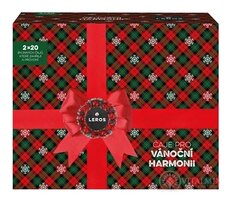 LEROS ČAJE PRE VIANOČNÚ HARMÓNIU 5 čaj Bylinkové Vianoce 20x2 g + čaj Kúzelné Vianoce 20x2 g, 1x1 set