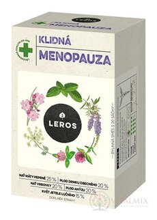 LEROS POKOJNÁ MENOPAUZA bylinný čaj, nálevové vrecká 20x1,3 g (26 g)