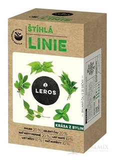 LEROS ŠTÍHLA LÍNIA nálevové vrecká (inov. 2021) 20x1,5 g (30 g)