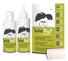 LiceOut complete šampón 125 ml + lotion 125 ml + hrebeň, 1x1 set