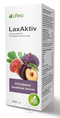 LIFTEA LaxAktiv tekutina (roztok) 1x100 ml