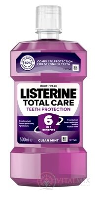 LISTERINE TOTAL CARE TEETH PROTECTION ústna voda 1x500 ml