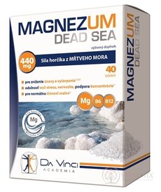 MAGNEZUM DEAD SEA  B6 - DA VINCI tbl 1x40 ks