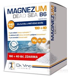 MAGNEZUM DEAD SEA B6 - DA VINCI tbl 100+40 zadarmo (140 ks)