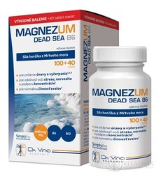 MAGNEZUM DEAD SEA B6 - DA VINCI tbl 100+40 zadarmo (140 ks)