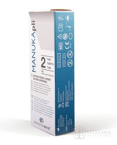 MANUKApli antibakteriálny medový gél na rany 2x15 g (30g)