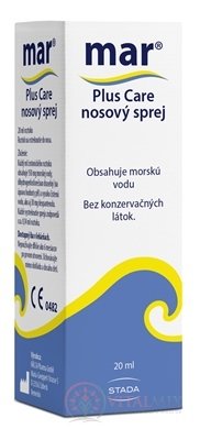 MAR Plus Care nosový sprej 1x20 ml