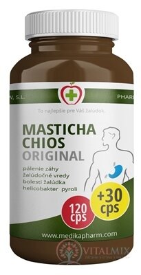 MASTICHA CHIOS Originál - Medika Pharm cps 120+30 zadarmo (150 ks)