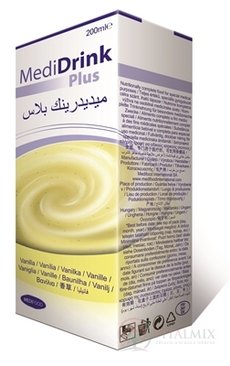 MediDrink Plus (verzia 2016) vanilková príchuť 30x200 ml