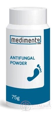 medimento antifungálny zásyp na nohy 1x75 g