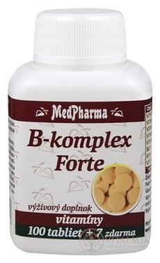 MedPharma B-komplex Forte tbl 100+7 zadarmo (107 ks)