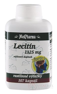 MedPharma LECITÍN Forte 1325 mg cps 1x107 ks