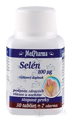 MedPharma SELÉN 100 µg tbl 1x37 ks