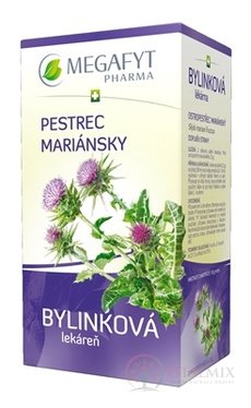 MEGAFYT Bylinková lekáreň PESTREC MARIÁNSKY bylinný čaj 20x2,5 g (50 g)