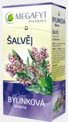 MEGAFYT Bylinková lekáreň ŠALVIA bylinný čaj 20x1,5 g (30 g)