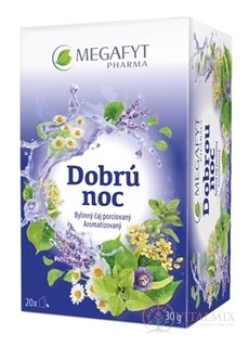 MEGAFYT Dobrú noc bylinný čaj 20x1,5 g (30 g)