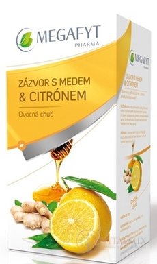 MEGAFYT ZÁZVOR S MEDOM & CITRÓNOM 20x2 g (40 g)