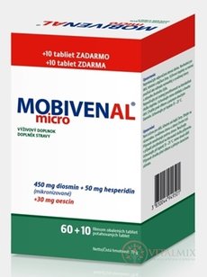 MOBIVENAL micro tbl flm 60+10 zadarmo (70 ks)