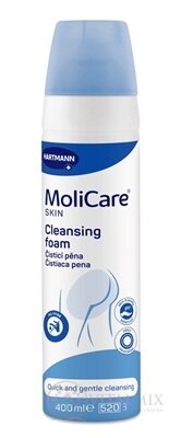 MoliCare SKIN Čistiaca pena (modrá rada) 1x400 ml