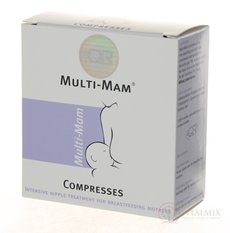 MULTI-MAM COMPRESSES hojivý obklad pre dojčiace matky 1x12 ks