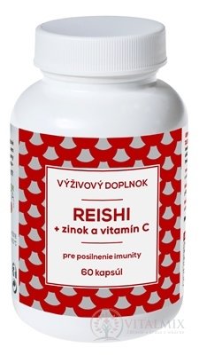 NATURVITA REISHI + zinok a vitamín C cps 1x60 ks
