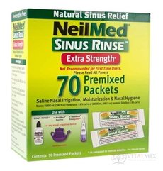 NeilMed SINUS RINSE Extra Strength Hypertonic vrecúška (morská soľ), na hygienu nosa, 1x70 ks