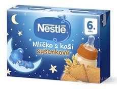 Nestlé Mliečko s kašou SUŠIENKOVÉ od ukonč. 6. mesiaca, 2x200 ml (400 ml)