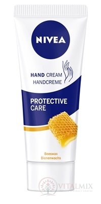 NIVEA Krém na ruky PROTECTIVE CARE s včelím voskom 1x75 ml