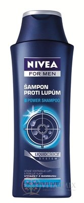 NIVEA MEN POWER Šampón proti lupinám pre mužov 1x250 ml