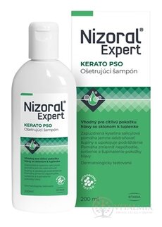 Nizoral Expert KERATO PSO ošetrujúci šampón 1x200 ml