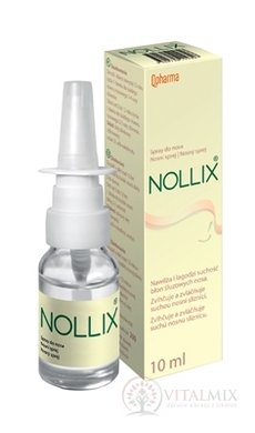 NOLLIX sprej na suchú sliznicu nosa 1x10 ml