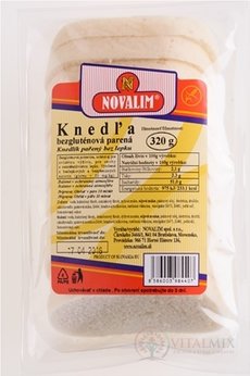 NOVALIM Knedľa - bezgluténová parená 1x320 g