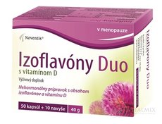 Noventis Izoflavóny Duo s vitamínom D cps mol 50 + 10 navyše (60 ks)