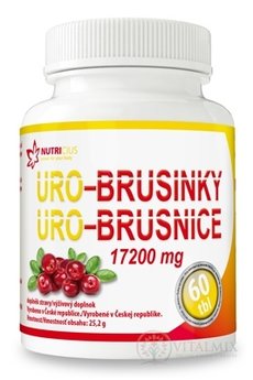 NUTRICIUS URO - BRUSNICE tbl 1x60 ks