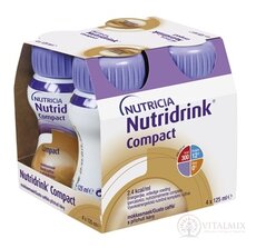 NUTRIDRINK COMPACT s kávovou príchuťou 4x125 ml (500 ml)