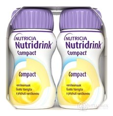 Nutridrink Compact s vanilkovou príchuťou (inov.2025) 4x125 ml (500 ml)