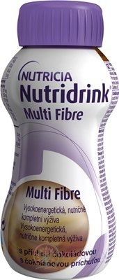 NUTRIDRINK MULTIFIBRE čokoládová príchuť (inov.verzia) 4x200 ml