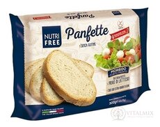 NutriFree Panfette chlieb biely, bezgluténový, krájaný (4 porcie) 1x300 g