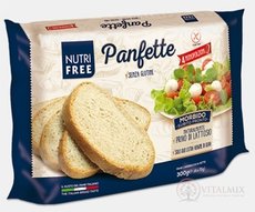 NutriFree Panfette chlieb biely, bezgluténový, krájaný (4 porcie) 1x300 g